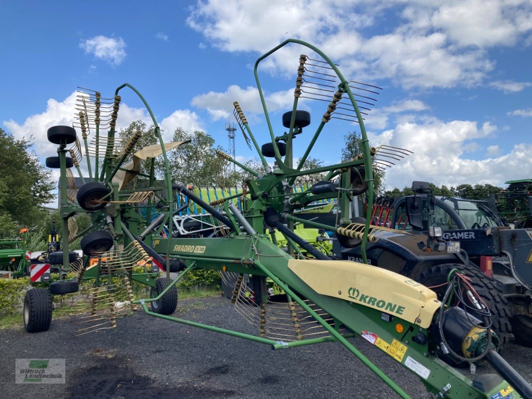 Schwader van het type Krone Swadro TS 740, Gebrauchtmaschine in Rhede / Brual (Foto 1)