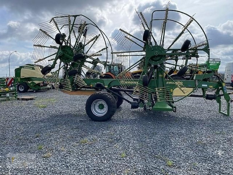 Schwader des Typs Krone TC 1250, Vorführmaschine in Fischbach/Clervaux (Bild 3)