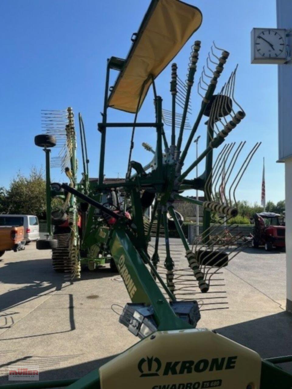 Schwader des Typs Krone TS 680, Gebrauchtmaschine in Holzhausen (Bild 2)