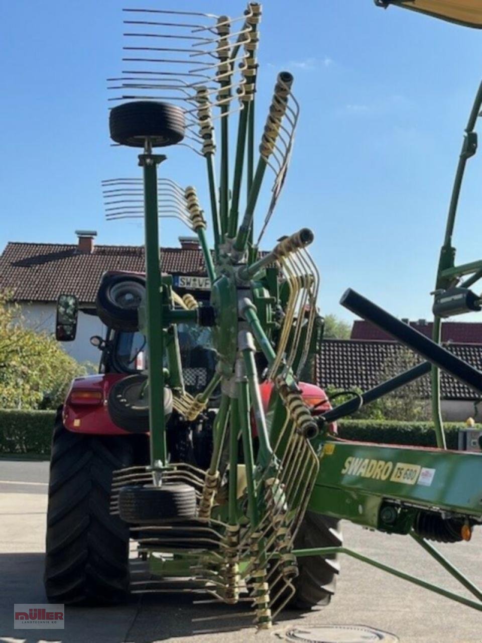 Schwader des Typs Krone TS 680, Gebrauchtmaschine in Holzhausen (Bild 3)