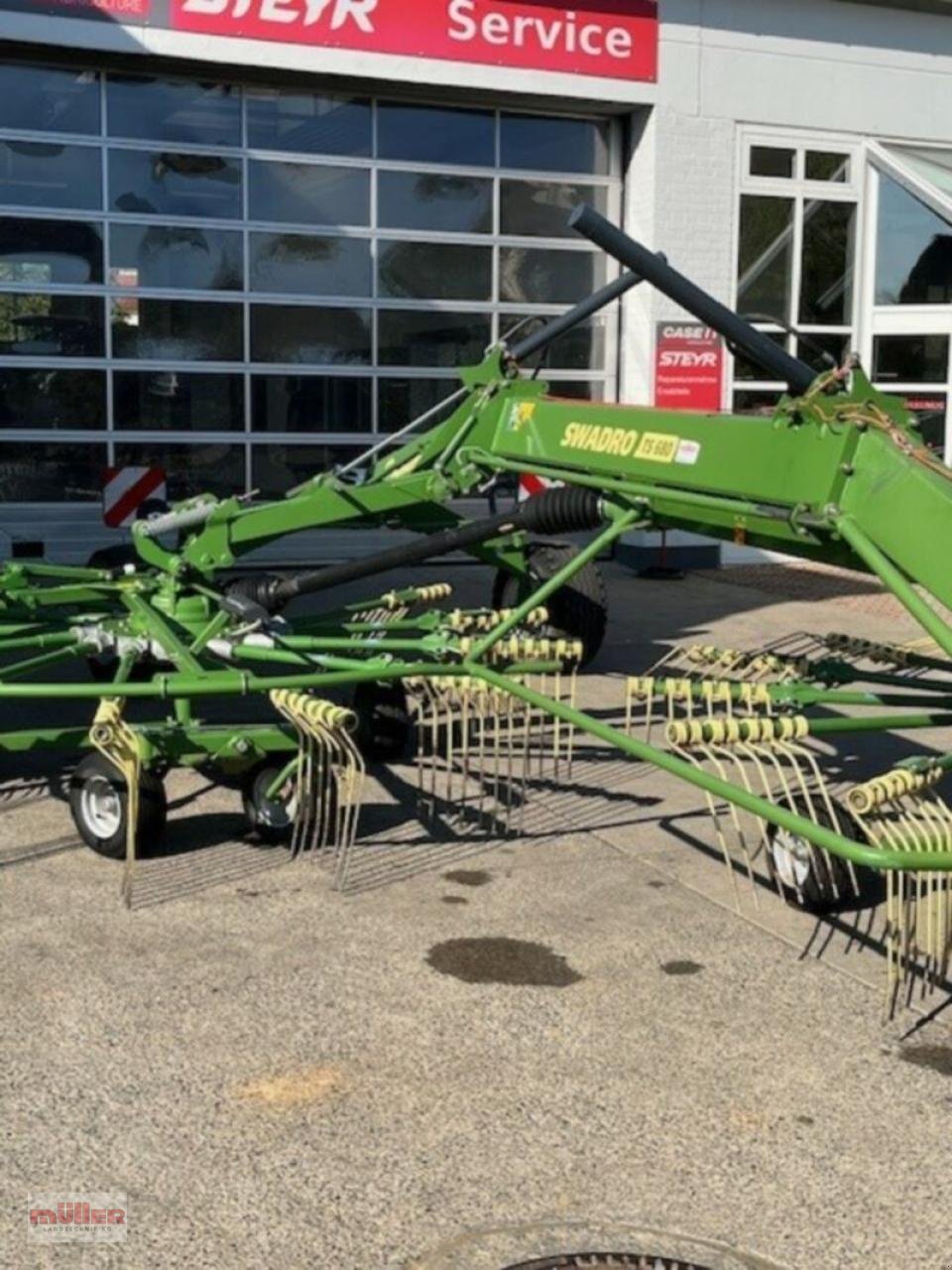 Schwader des Typs Krone TS 680, Gebrauchtmaschine in Holzhausen (Bild 11)