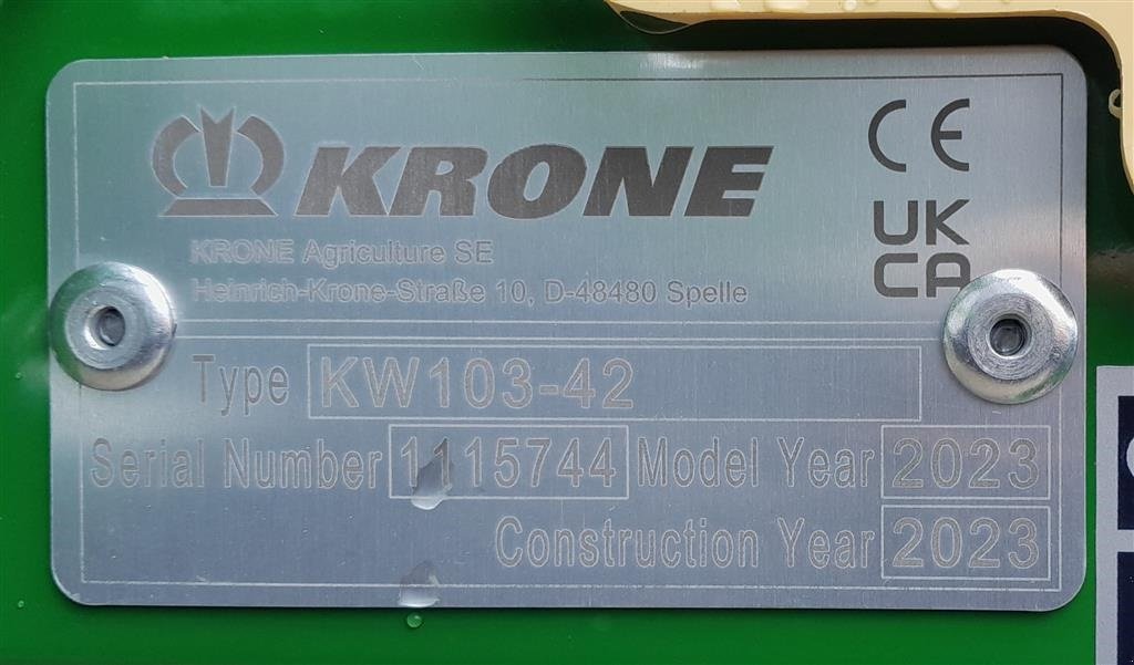 Schwader tipa Krone Vendro 560, Gebrauchtmaschine u Horsens (Slika 8)