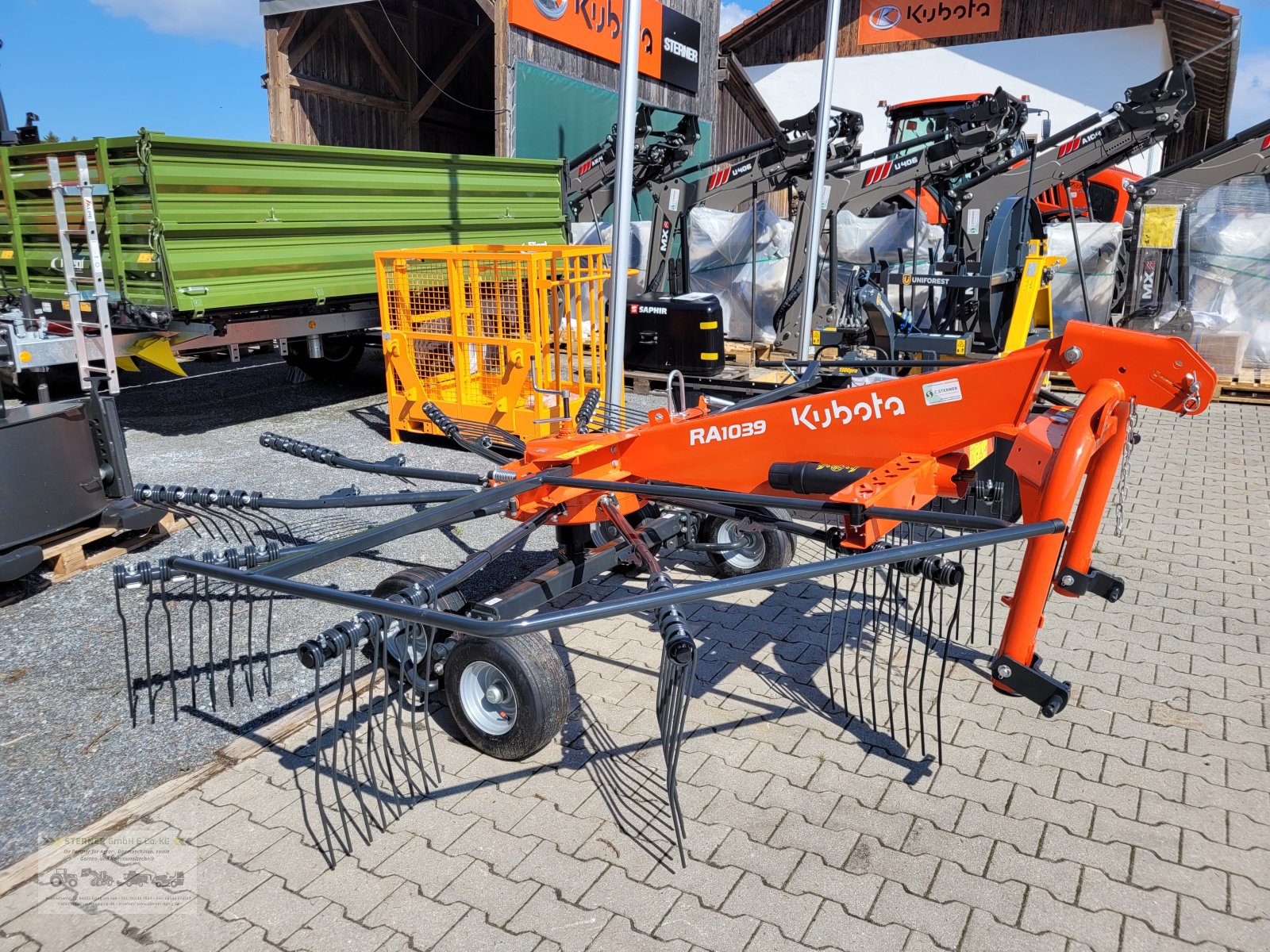 Schwader typu Kubota RA 1039, Neumaschine w Eging am See (Zdjęcie 3)