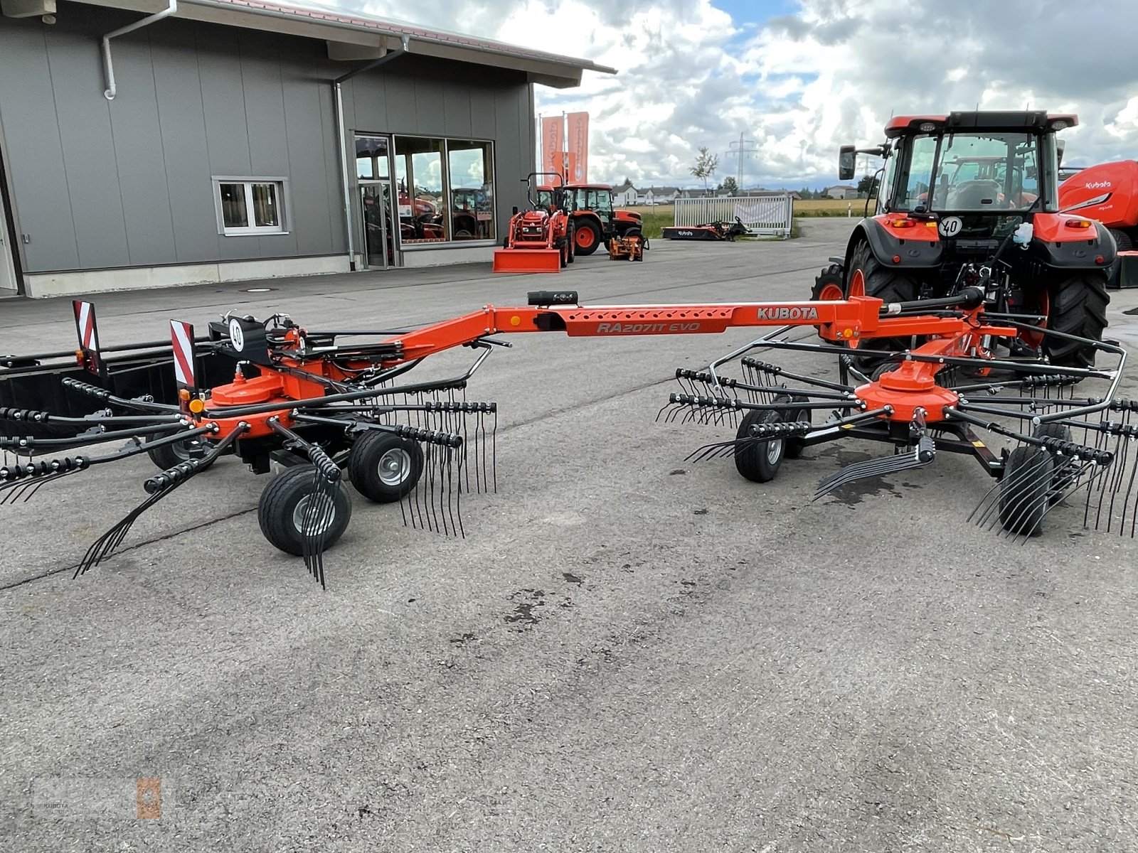 Schwader typu Kubota RA 2071 T Evo oder Andex 714 T Evo, Neumaschine v Biessenhofen (Obrázok 2)