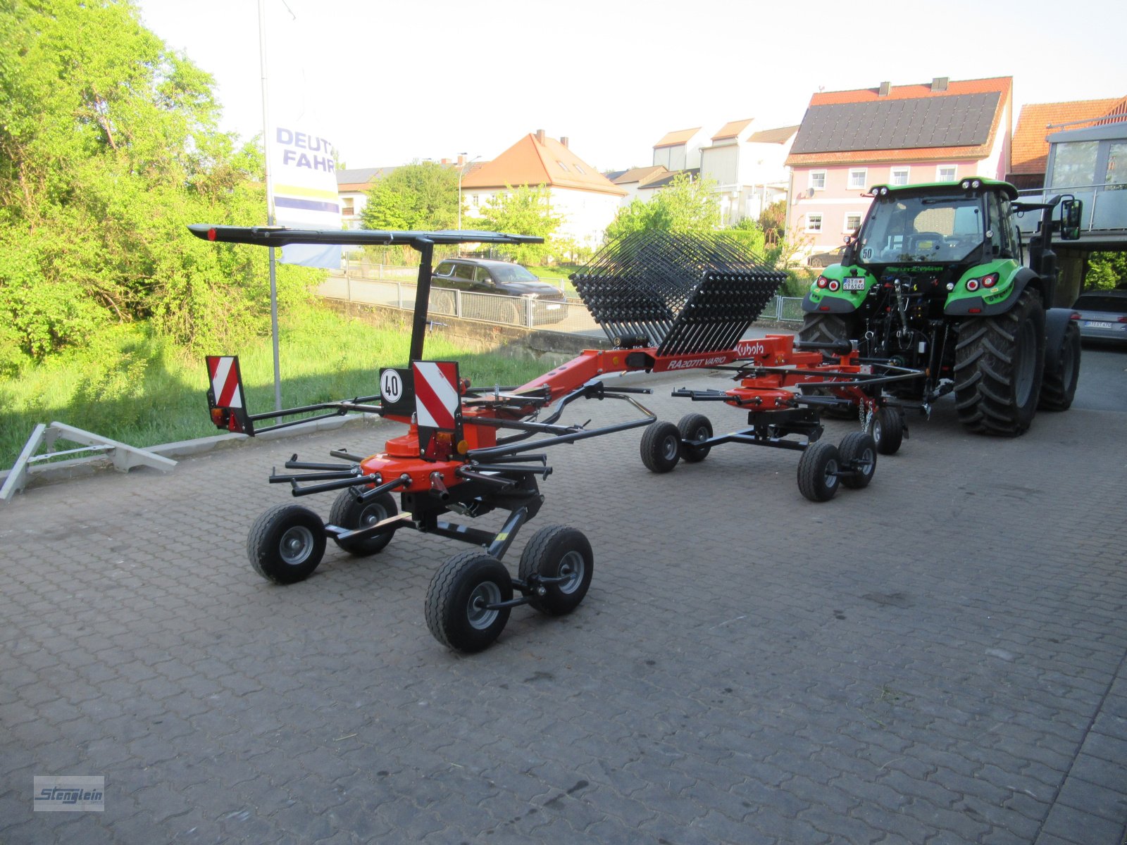 Schwader des Typs Kubota RA 2071 T VARIO CompactLine, Neumaschine in Waischenfeld (Bild 11)