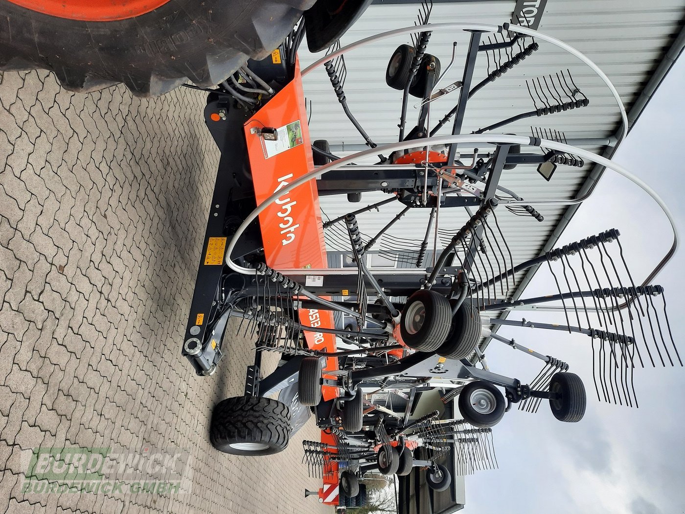 Schwader typu Kubota RA 4513 Pro Vorführ, Gebrauchtmaschine w Lamstedt (Zdjęcie 5)