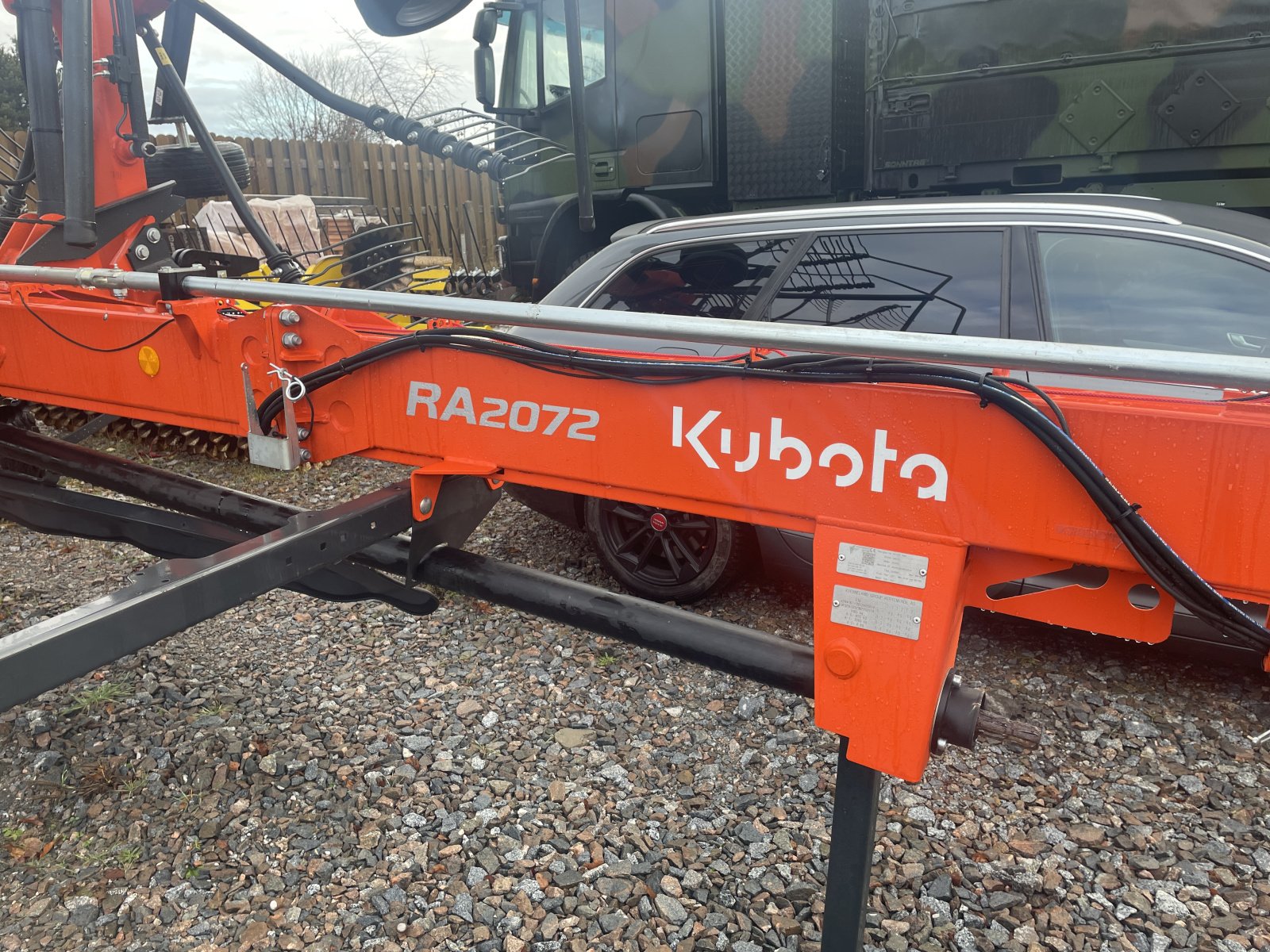 Schwader del tipo Kubota RA2072, Neumaschine en Nittenau (Imagen 8)