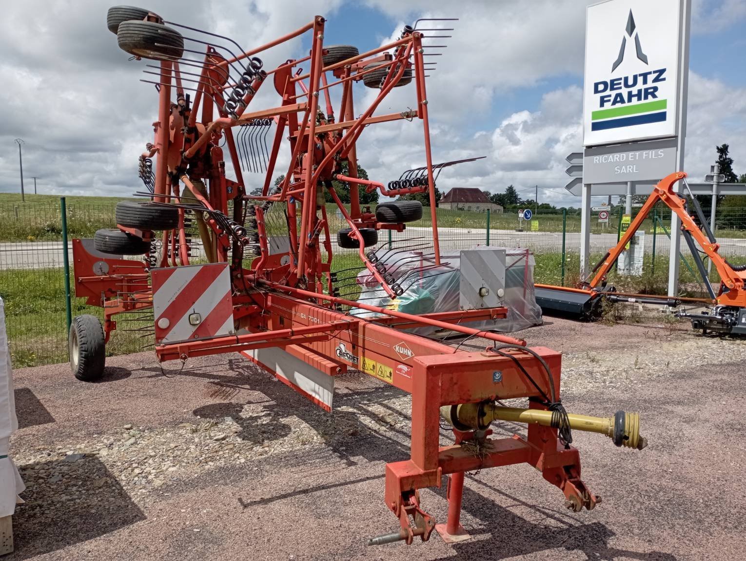 Schwader tip Kuhn Andaineur GA7301 Kuhn, Gebrauchtmaschine in LA SOUTERRAINE (Poză 3)