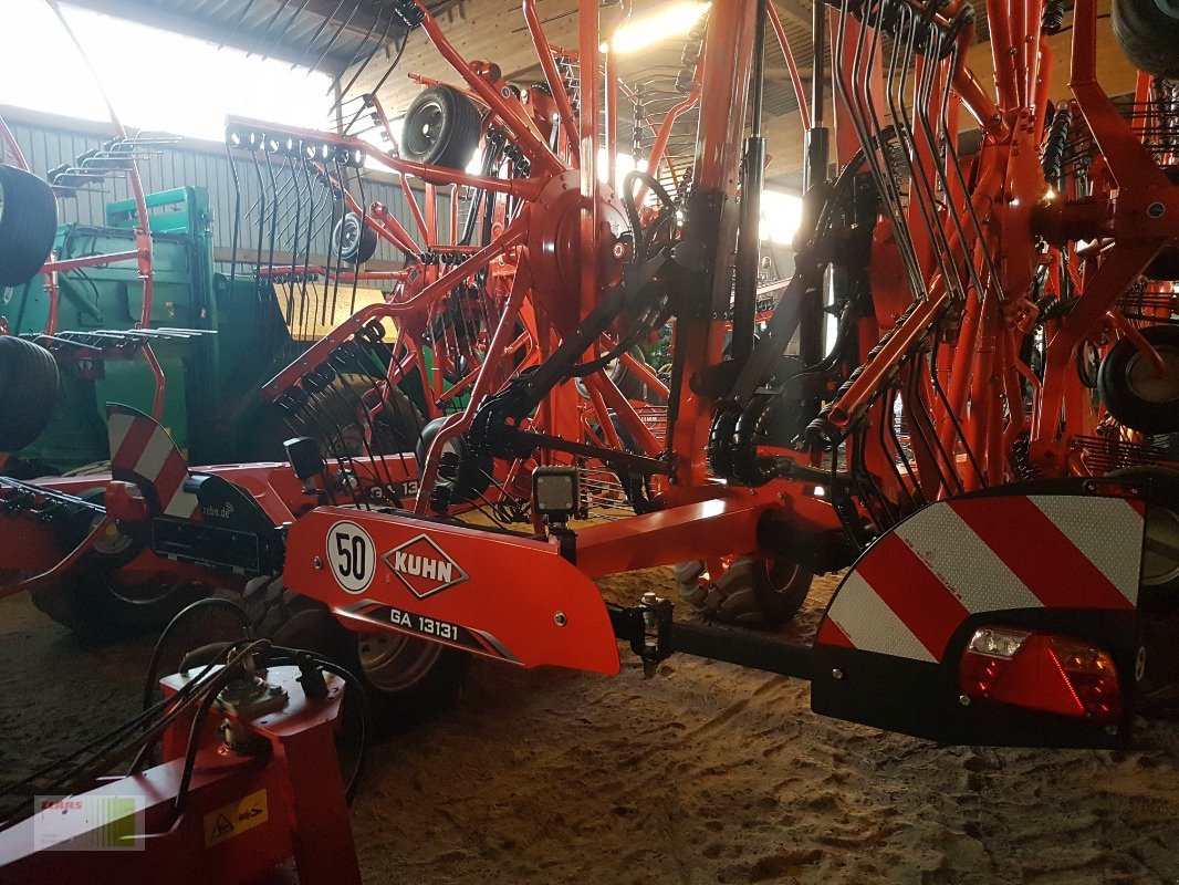 Schwader van het type Kuhn GA 13131, Gebrauchtmaschine in Weddingstedt (Foto 5)