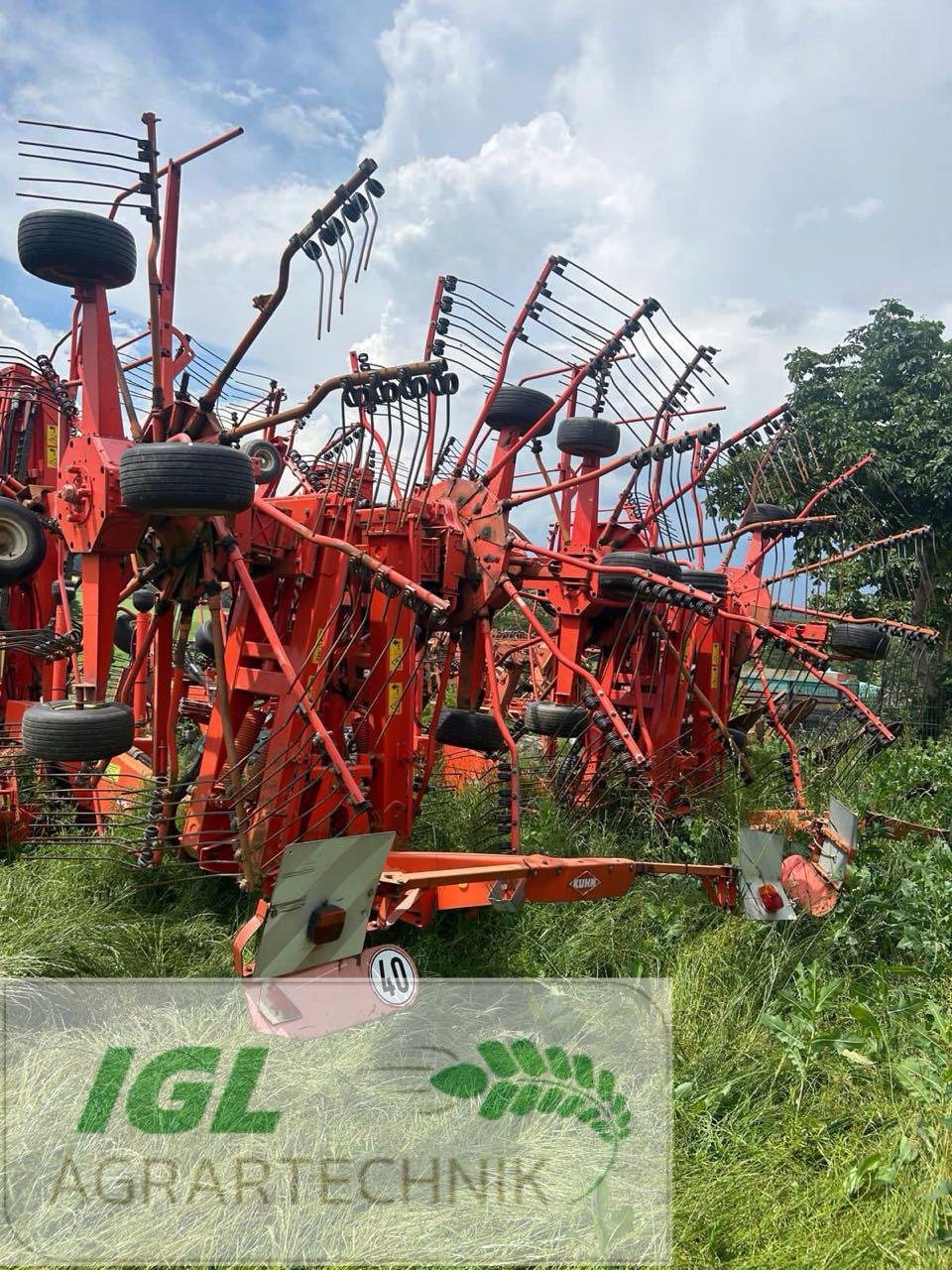 Schwader van het type Kuhn GA 15021, Gebrauchtmaschine in Nabburg (Foto 5)