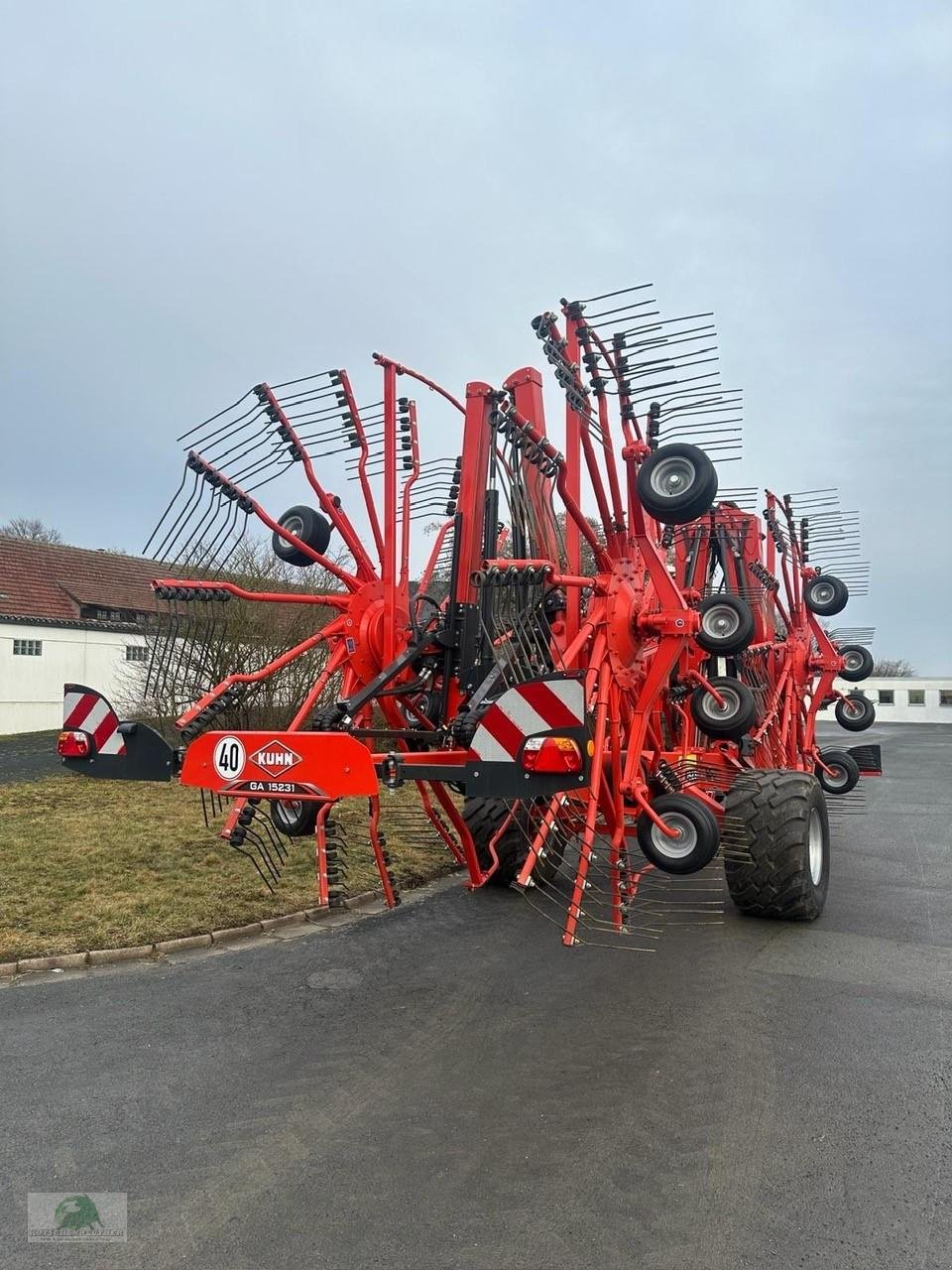 Schwader typu Kuhn GA 15231, Neumaschine v Münchberg (Obrázok 7)