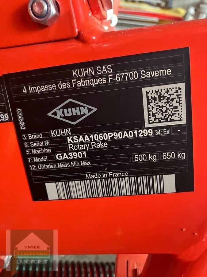 Schwader za tip Kuhn GA 3901, Neumaschine u Kapfenberg (Slika 5)