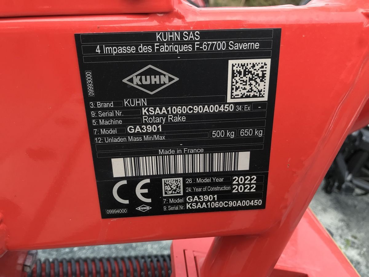 Schwader za tip Kuhn GA 3901, Neumaschine u Kirchschlag (Slika 8)