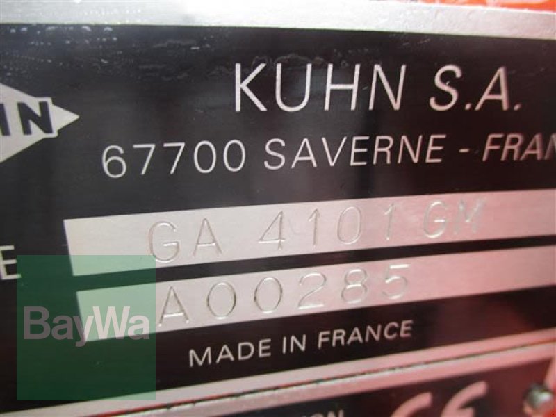 Schwader typu Kuhn GA 4101 GM  #562, Gebrauchtmaschine v Schönau b.Tuntenhausen (Obrázek 11)