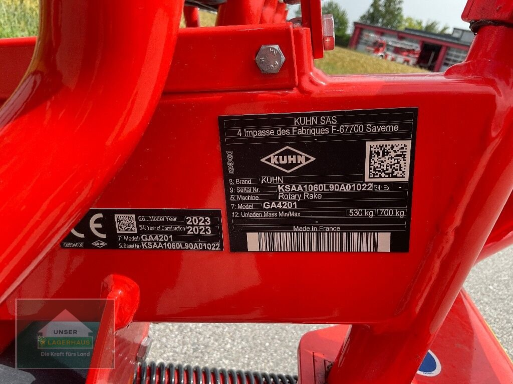 Schwader tip Kuhn GA 4201, Neumaschine in Eferding (Poză 13)