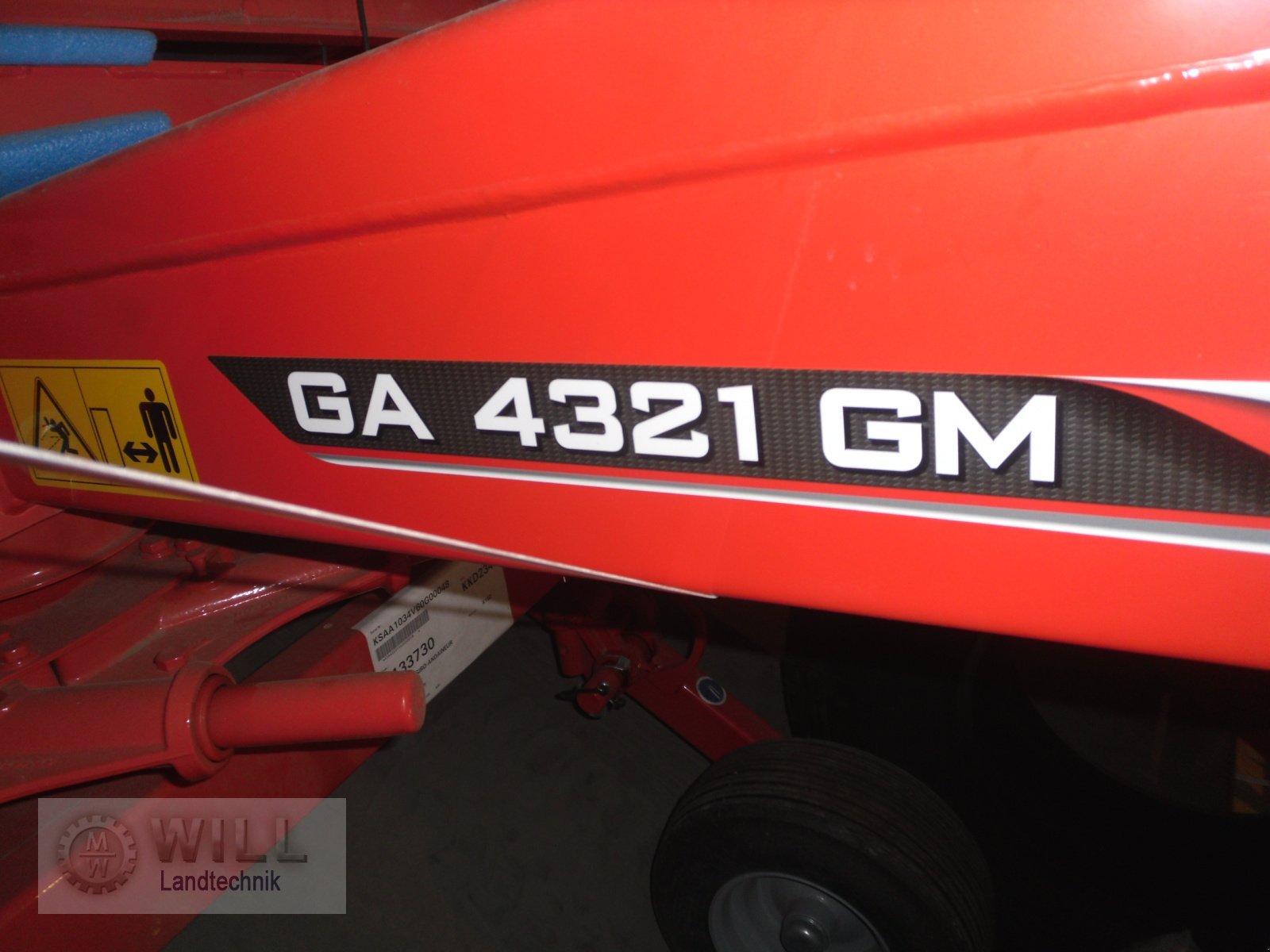 Schwader del tipo Kuhn GA 4321 GM, Neumaschine en Rudendorf (Imagen 2)