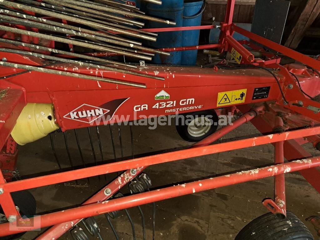 Schwader Türe ait Kuhn GA 4321 GM, Gebrauchtmaschine içinde Klagenfurt (resim 8)