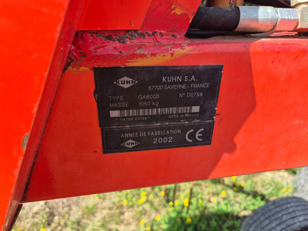 Schwader za tip Kuhn Ga 6000, Gebrauchtmaschine u Lérouville (Slika 7)