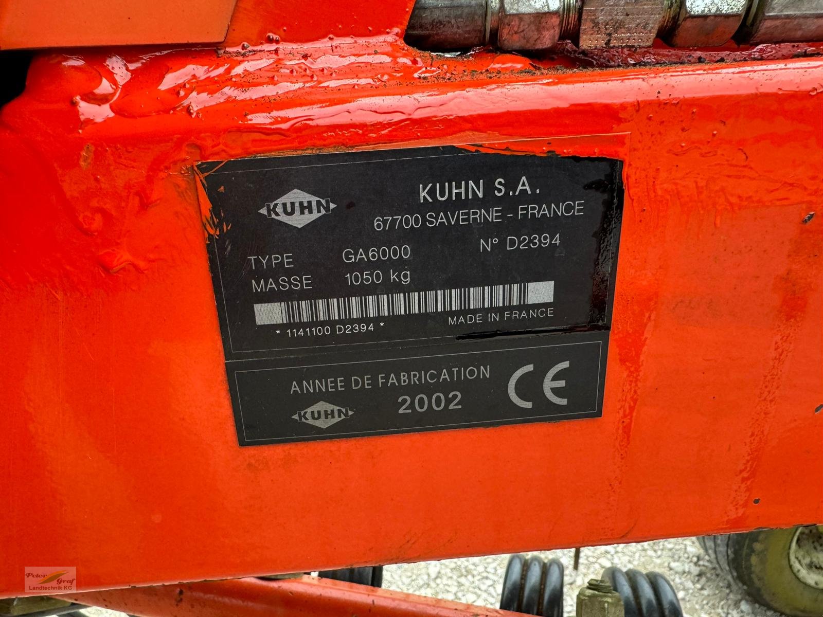 Schwader tipa Kuhn GA 6000, Gebrauchtmaschine u Pegnitz-Bronn (Slika 6)