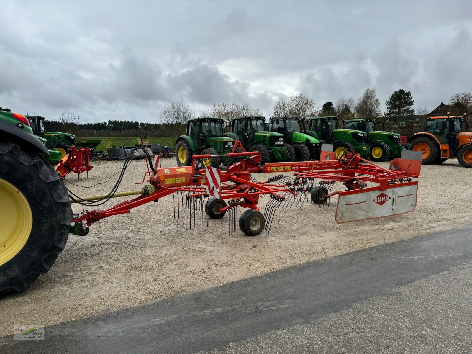 Schwader del tipo Kuhn GA 6000, Gebrauchtmaschine In Pegnitz-Bronn (Immagine 7)