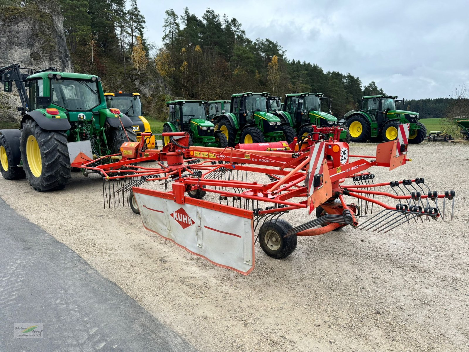 Schwader typu Kuhn GA 6000, Gebrauchtmaschine w Pegnitz-Bronn (Zdjęcie 8)