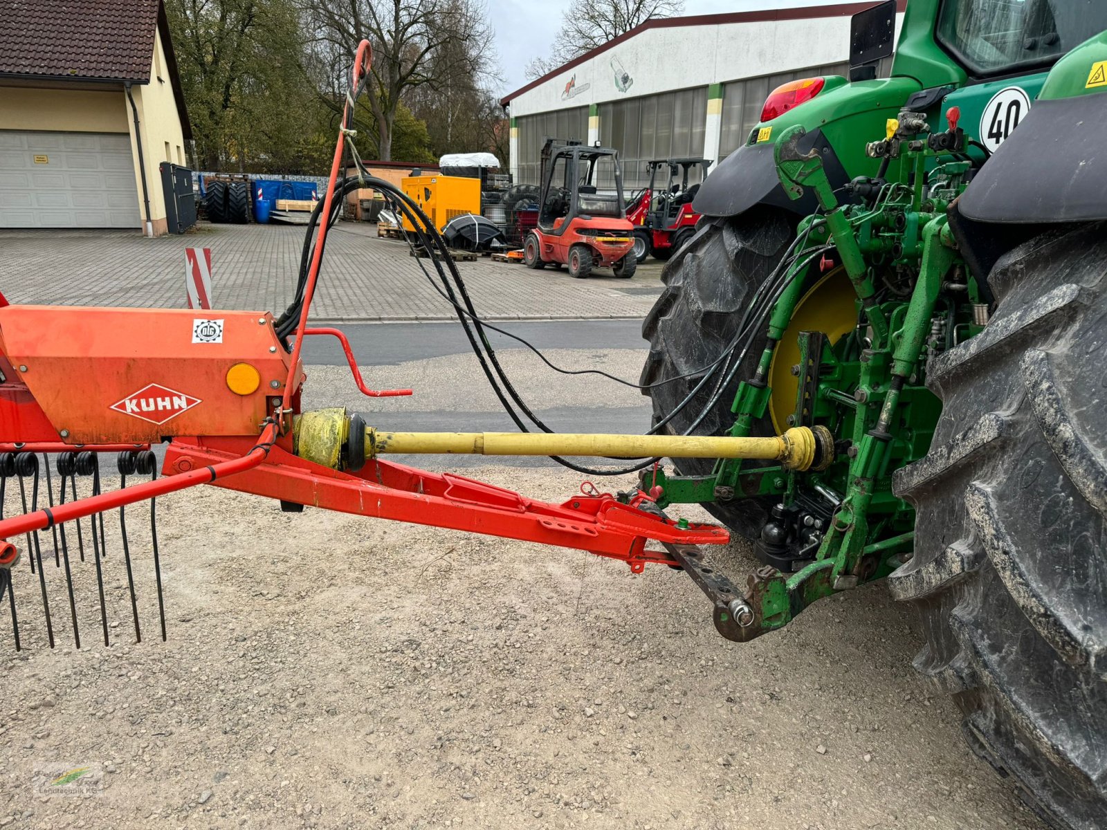 Schwader del tipo Kuhn GA 6000, Gebrauchtmaschine In Pegnitz-Bronn (Immagine 9)