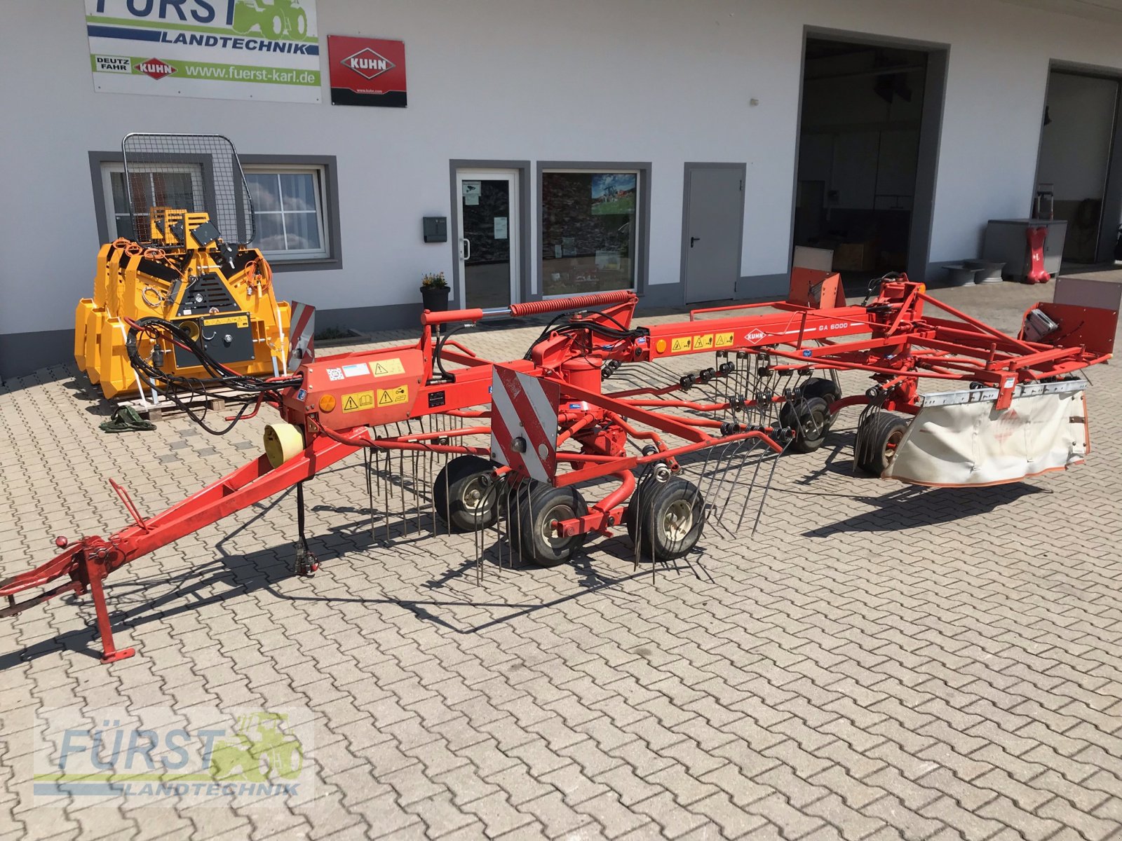 Schwader tipa Kuhn GA 6000, Gebrauchtmaschine u Perlesreut (Slika 1)