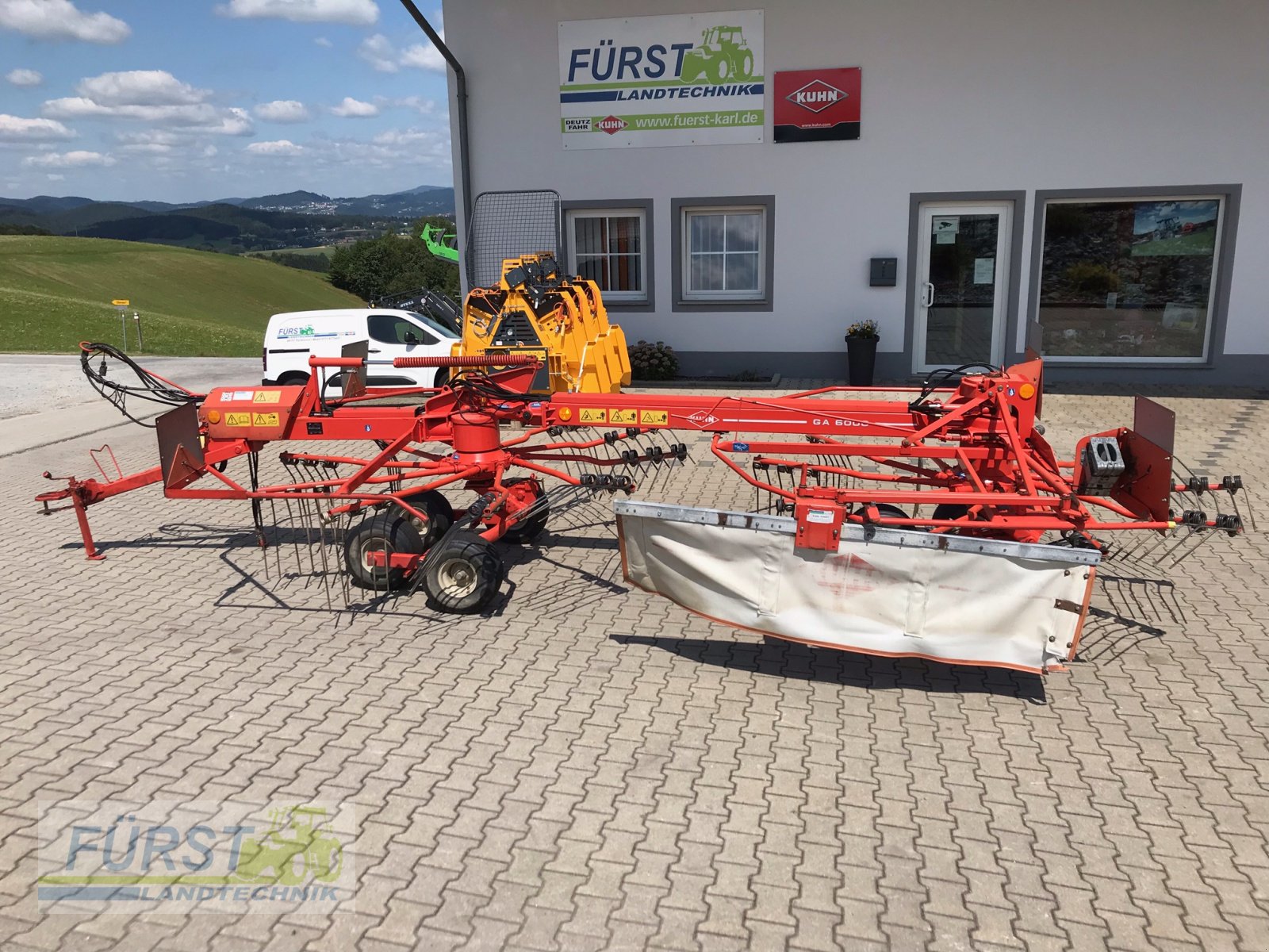 Schwader tipa Kuhn GA 6000, Gebrauchtmaschine u Perlesreut (Slika 4)