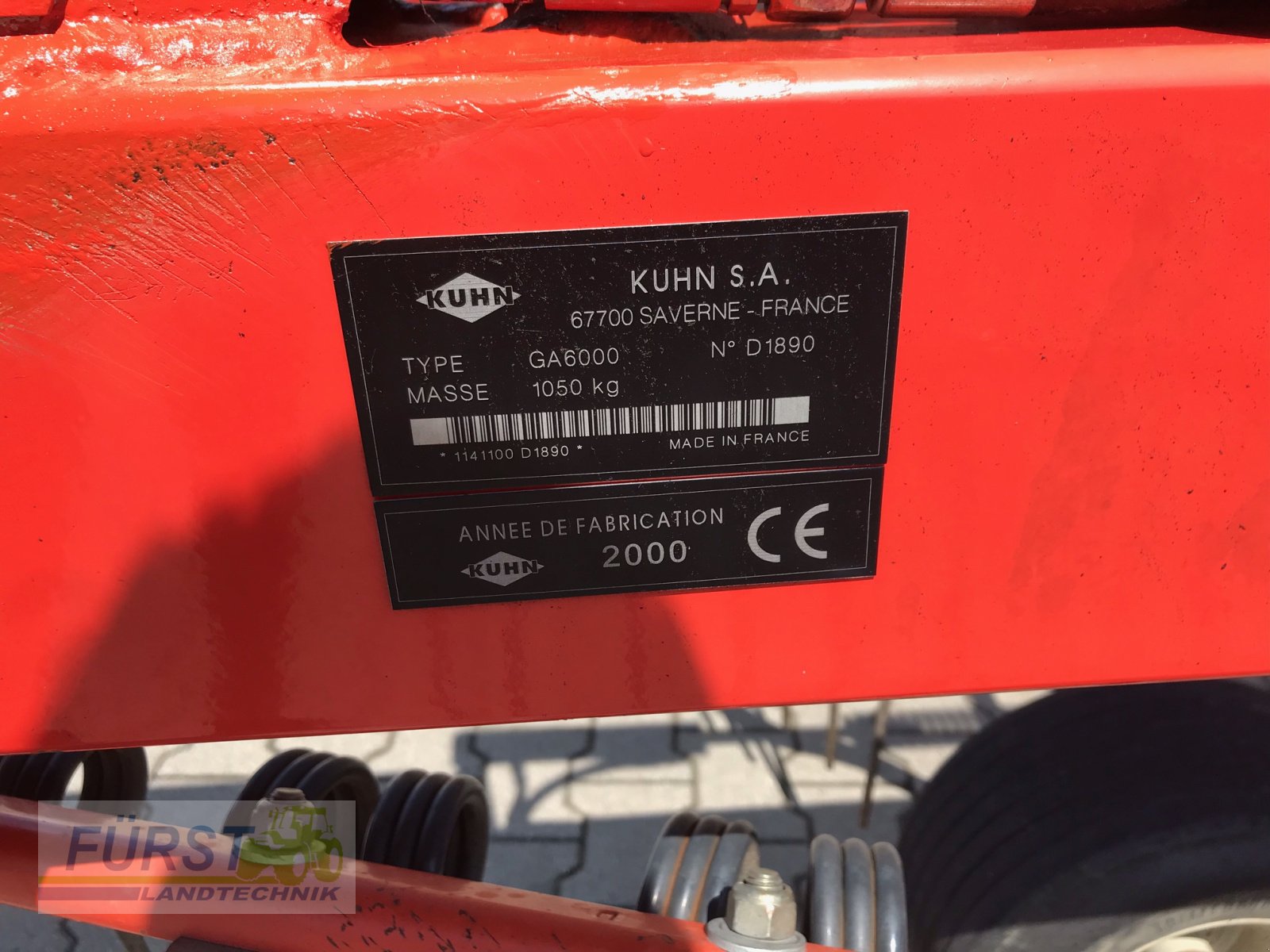 Schwader tip Kuhn GA 6000, Gebrauchtmaschine in Perlesreut (Poză 6)