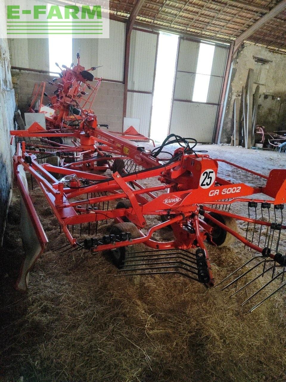 Schwader tip Kuhn ga 6002, Gebrauchtmaschine in CHAUVONCOURT (Poză 4)