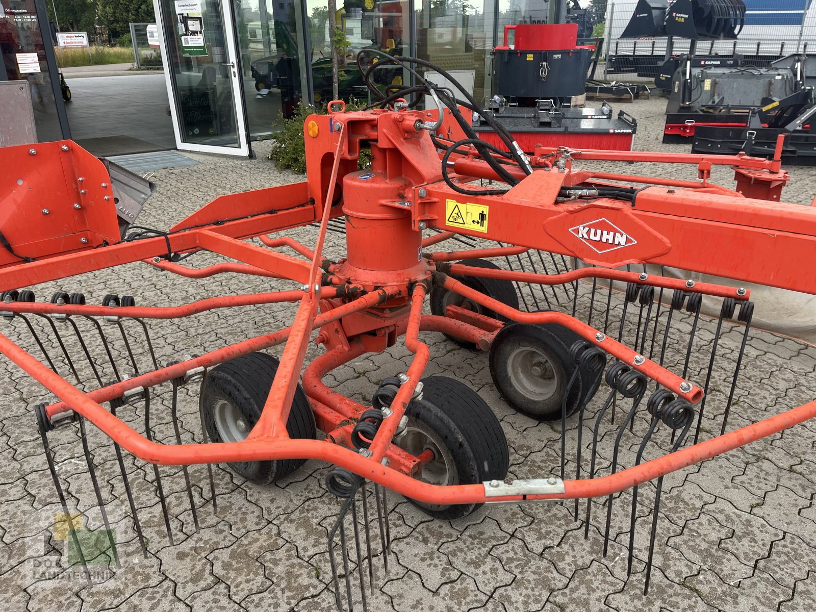 Schwader del tipo Kuhn GA 6002, Gebrauchtmaschine en Langweid am Lech (Imagen 7)