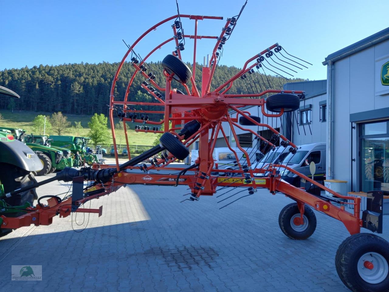 Schwader tip Kuhn GA 6501, Neumaschine in Teichröda (Poză 2)