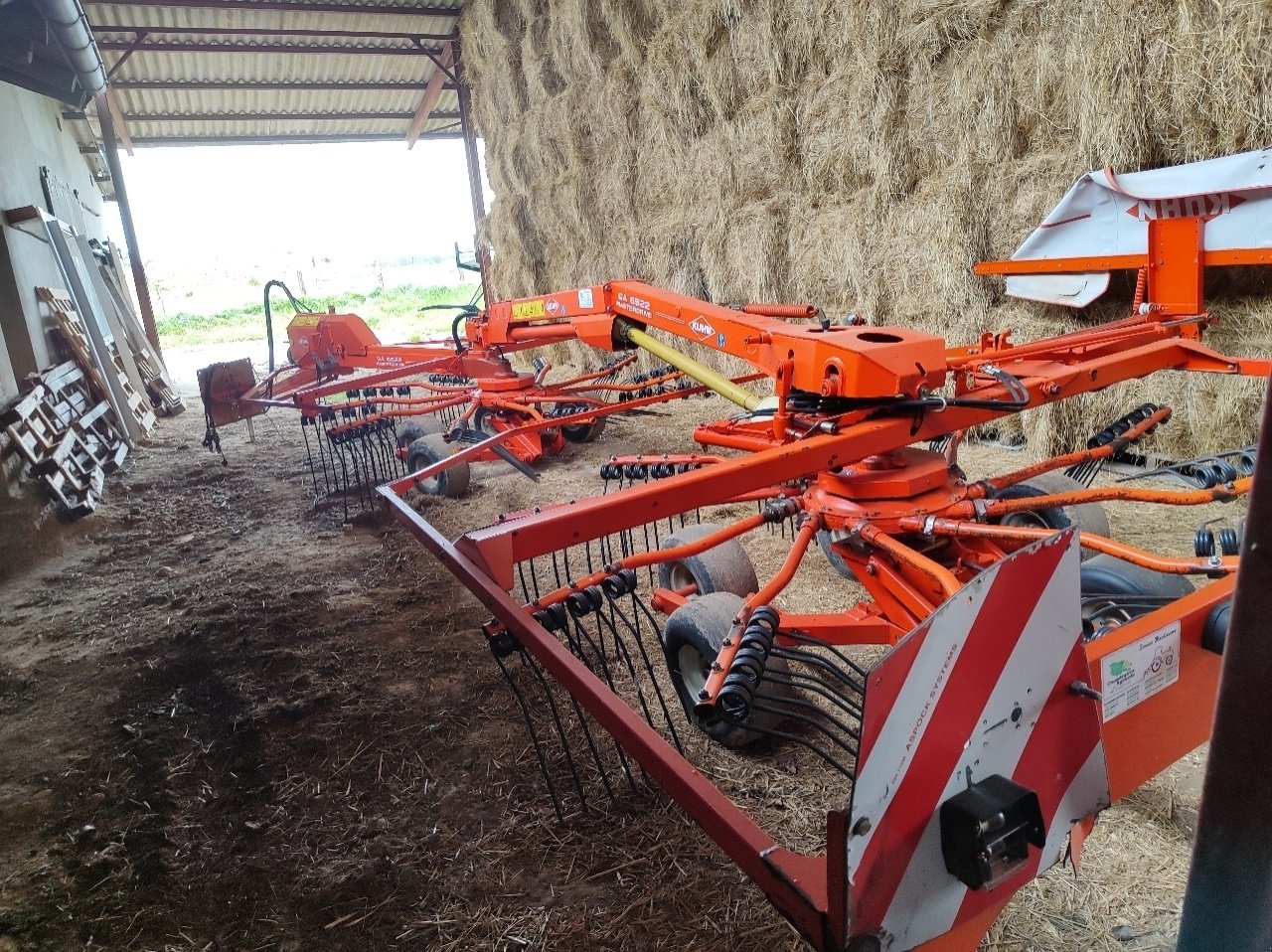 Schwader van het type Kuhn GA 6522, Gebrauchtmaschine in Saint-Nabord (Foto 1)