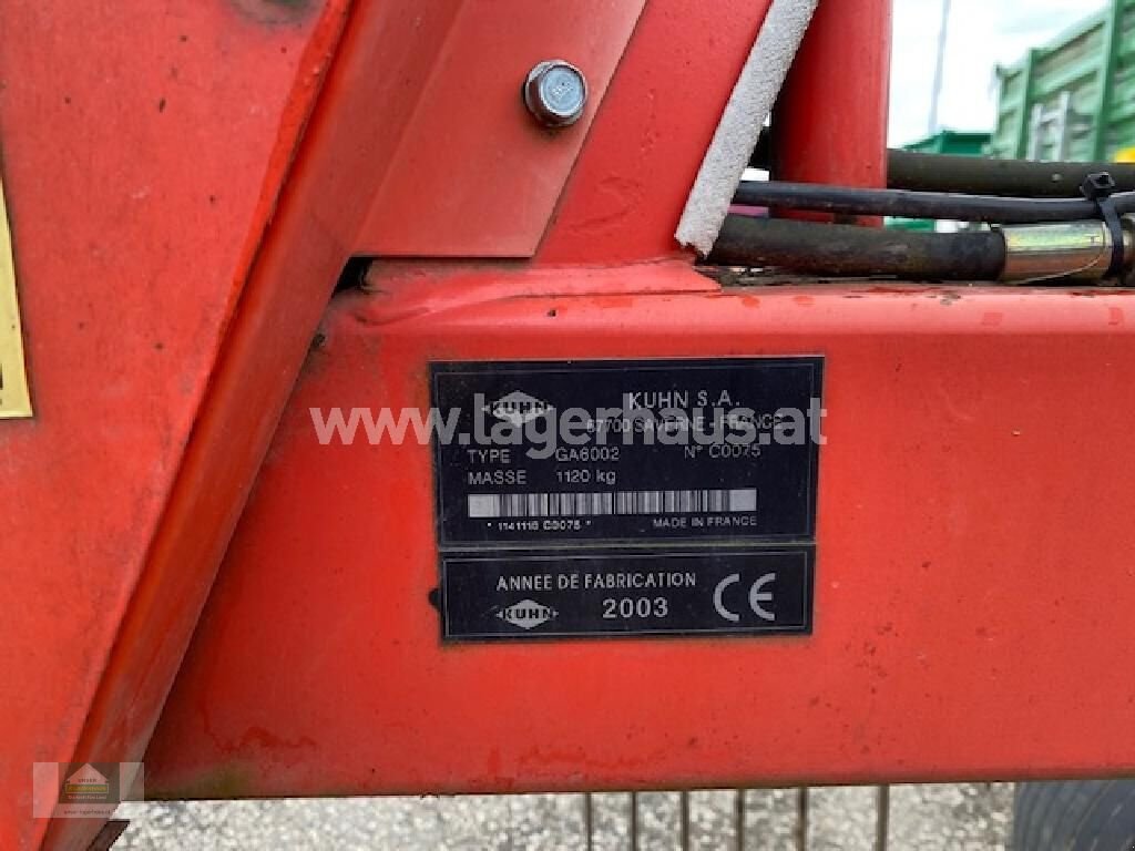 Schwader van het type Kuhn GA 6522, Gebrauchtmaschine in Klagenfurt (Foto 5)