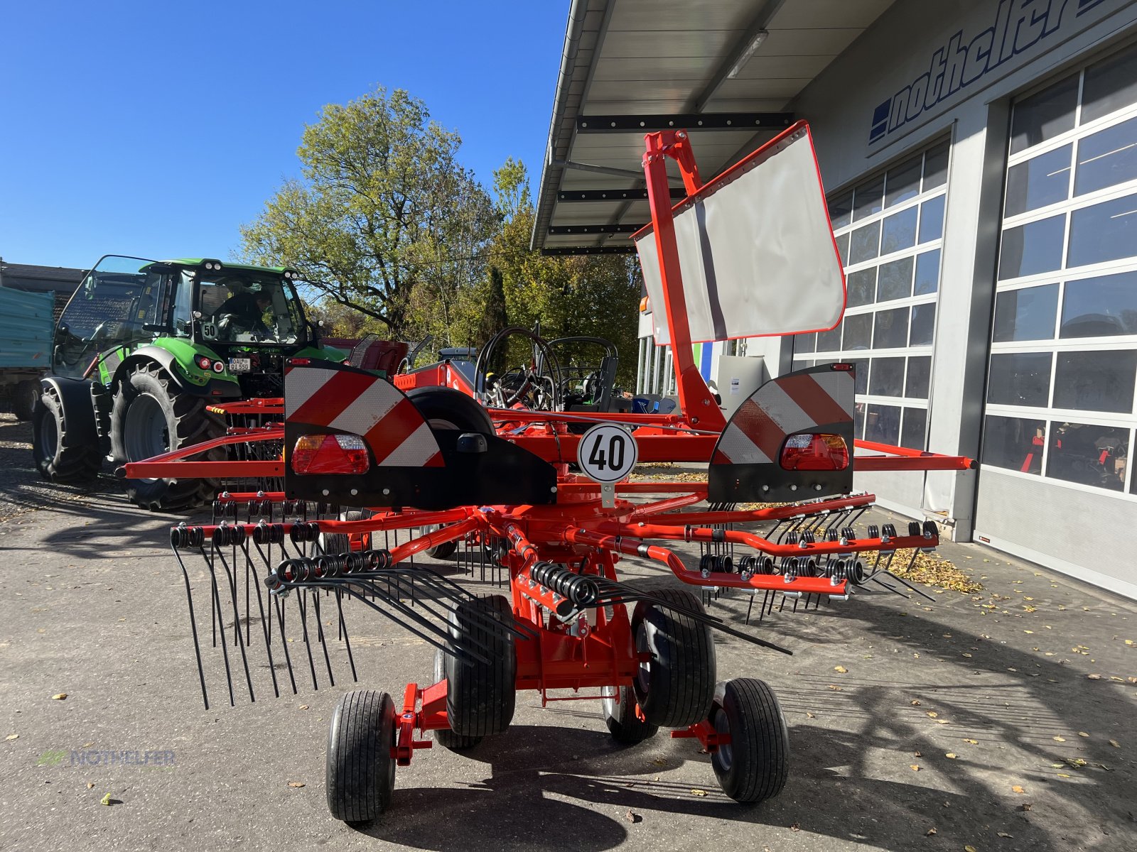 Schwader del tipo Kuhn GA 6632+, Neumaschine In Pforzen (Immagine 20)