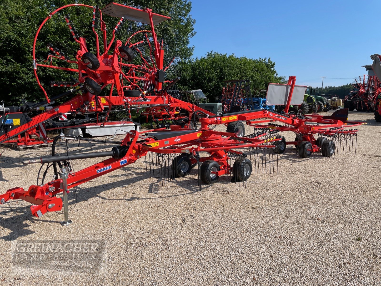 Schwader van het type Kuhn GA 6632, Neumaschine in Pfullendorf (Foto 2)