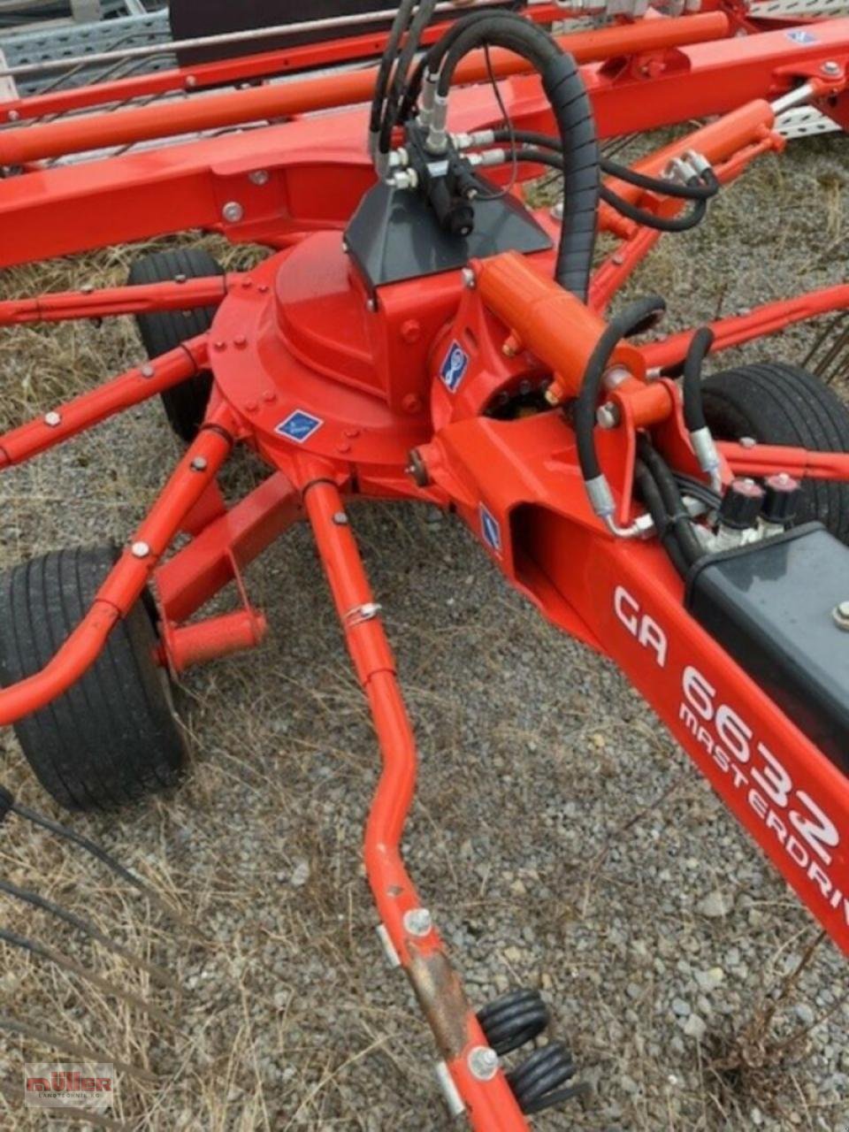 Schwader van het type Kuhn GA 6632, Gebrauchtmaschine in Holzhausen (Foto 1)