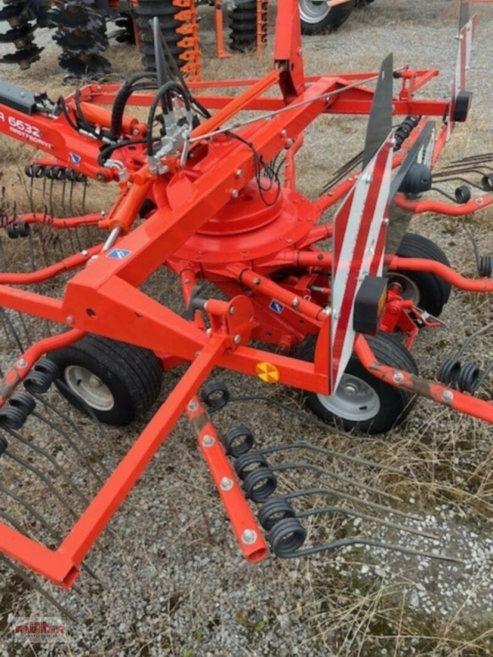 Schwader van het type Kuhn GA 6632, Gebrauchtmaschine in Holzhausen (Foto 4)