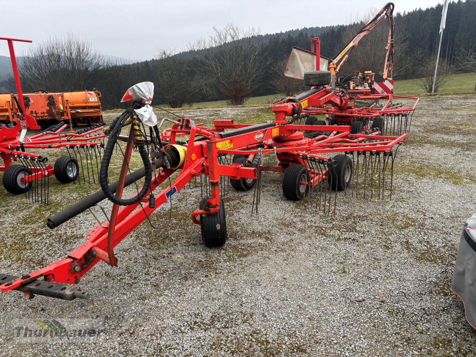 Schwader des Typs Kuhn GA 6632, Gebrauchtmaschine in Bodenmais (Bild 3)