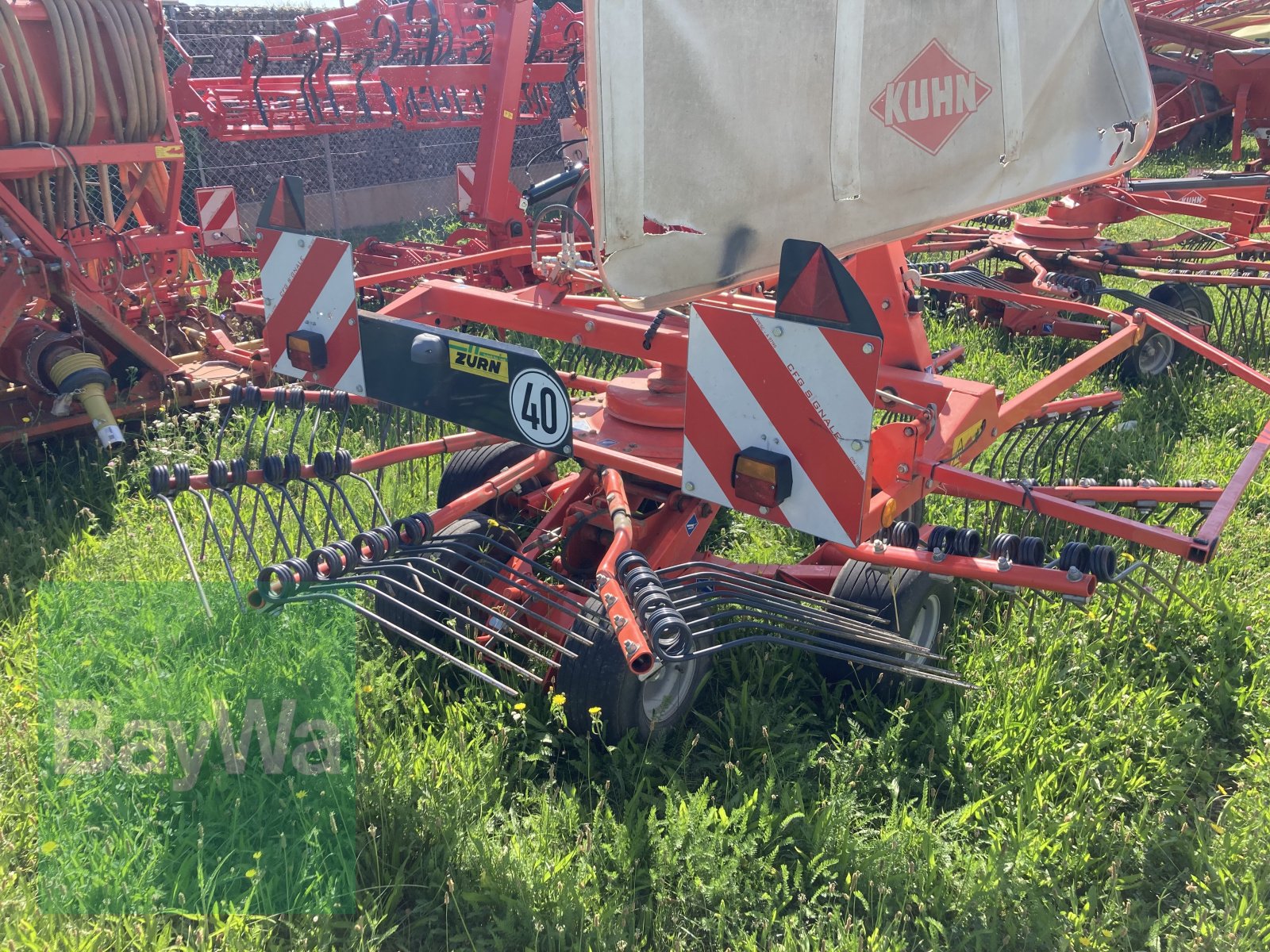 Schwader van het type Kuhn GA 6632, Gebrauchtmaschine in Giebelstadt (Foto 8)