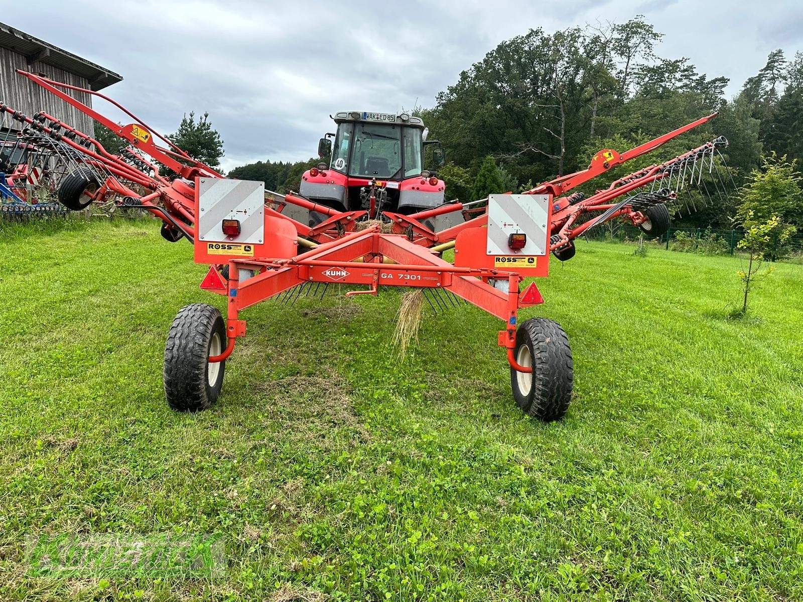 Schwader tip Kuhn GA 7301, Gebrauchtmaschine in Tann (Poză 1)