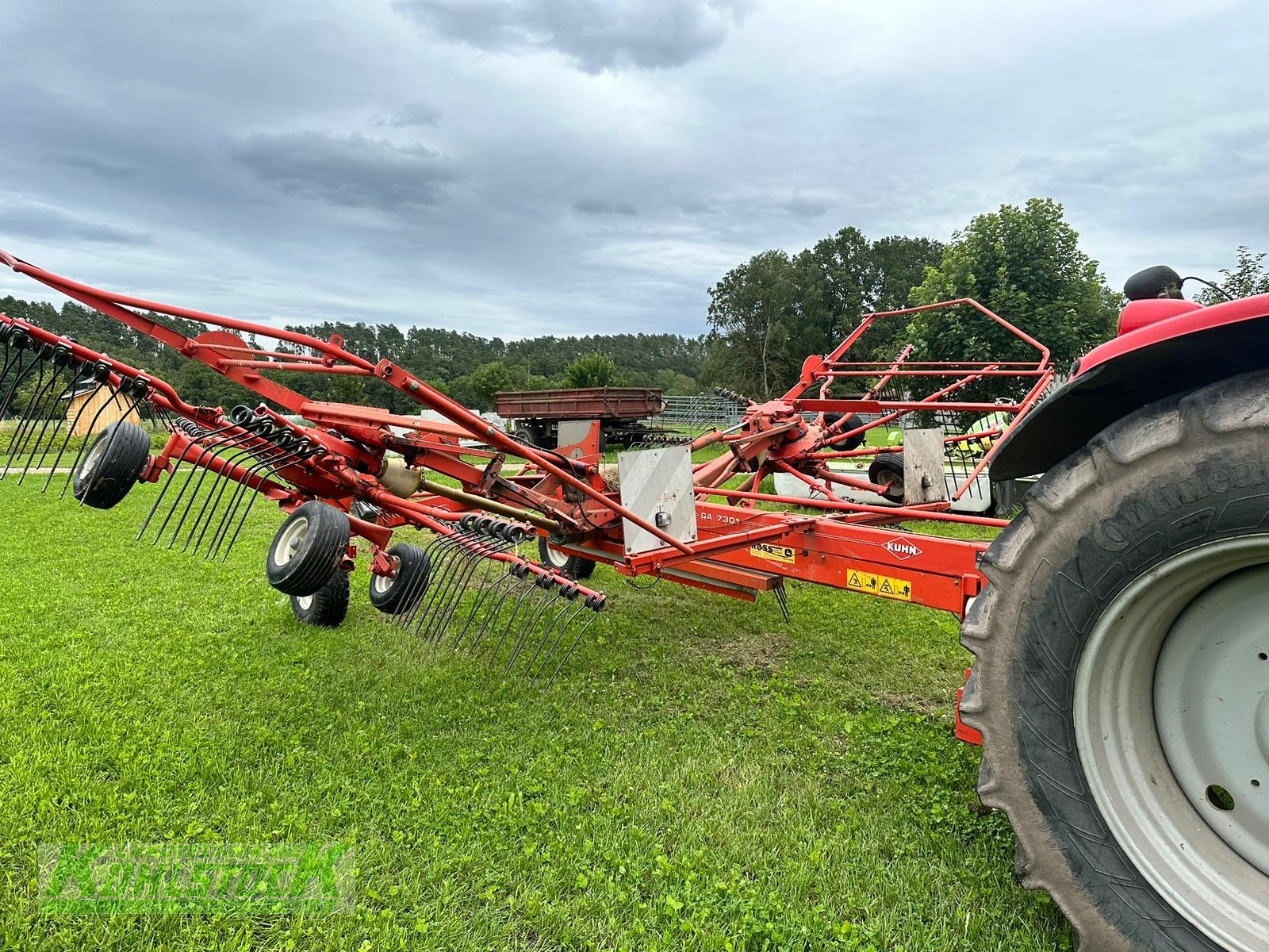 Schwader del tipo Kuhn GA 7301, Gebrauchtmaschine en Tann (Imagen 5)