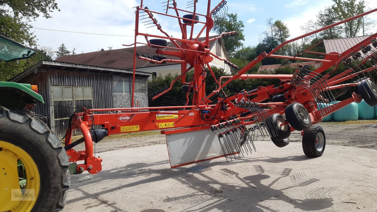 Schwader del tipo Kuhn GA 7501 Mittelschwader, Gebrauchtmaschine en Burgkirchen (Imagen 5)