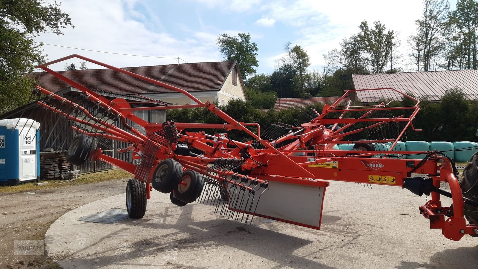 Schwader del tipo Kuhn GA 7501 Mittelschwader, Gebrauchtmaschine en Burgkirchen (Imagen 11)