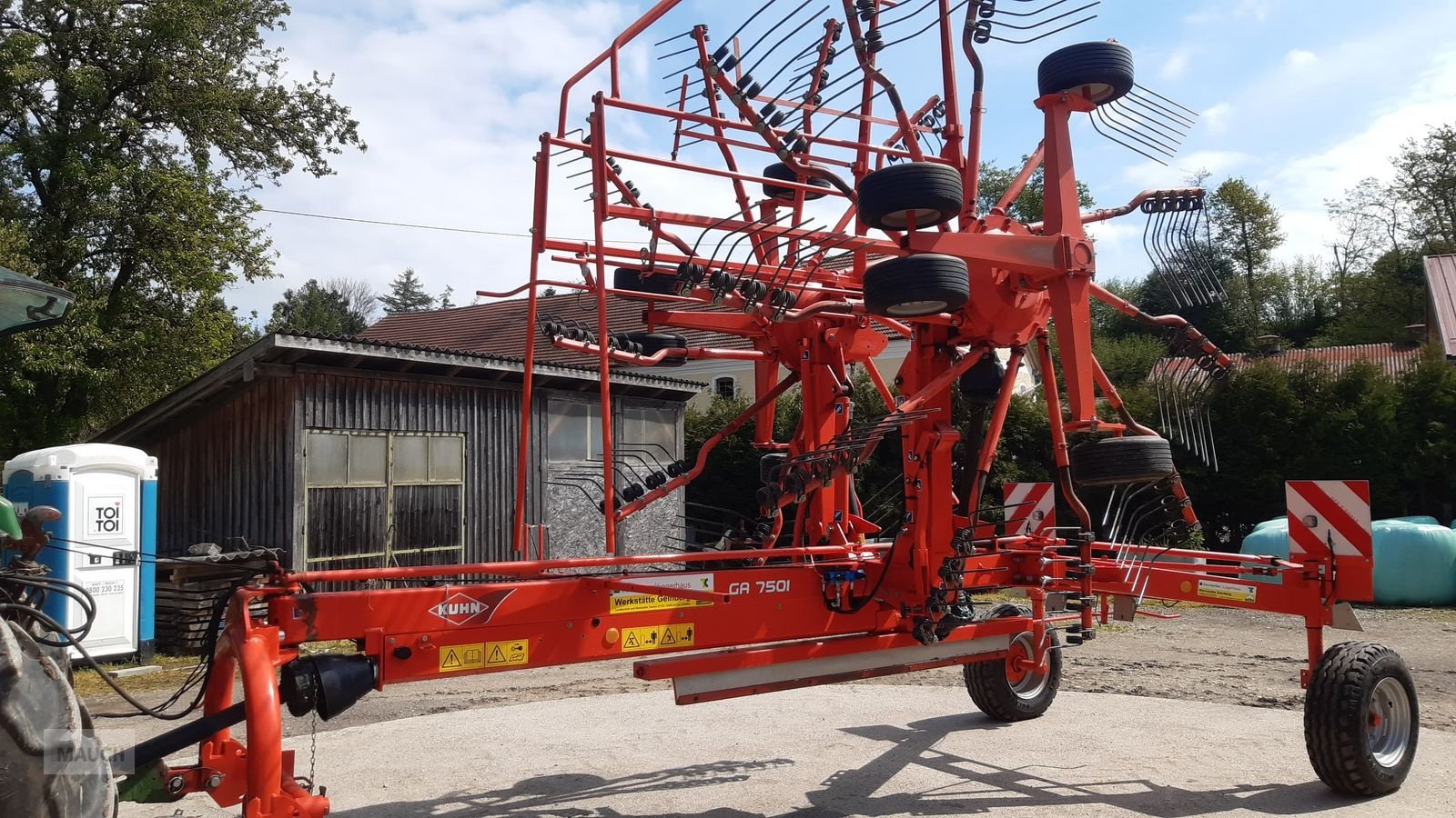 Schwader del tipo Kuhn GA 7501 Mittelschwader, Gebrauchtmaschine en Burgkirchen (Imagen 2)