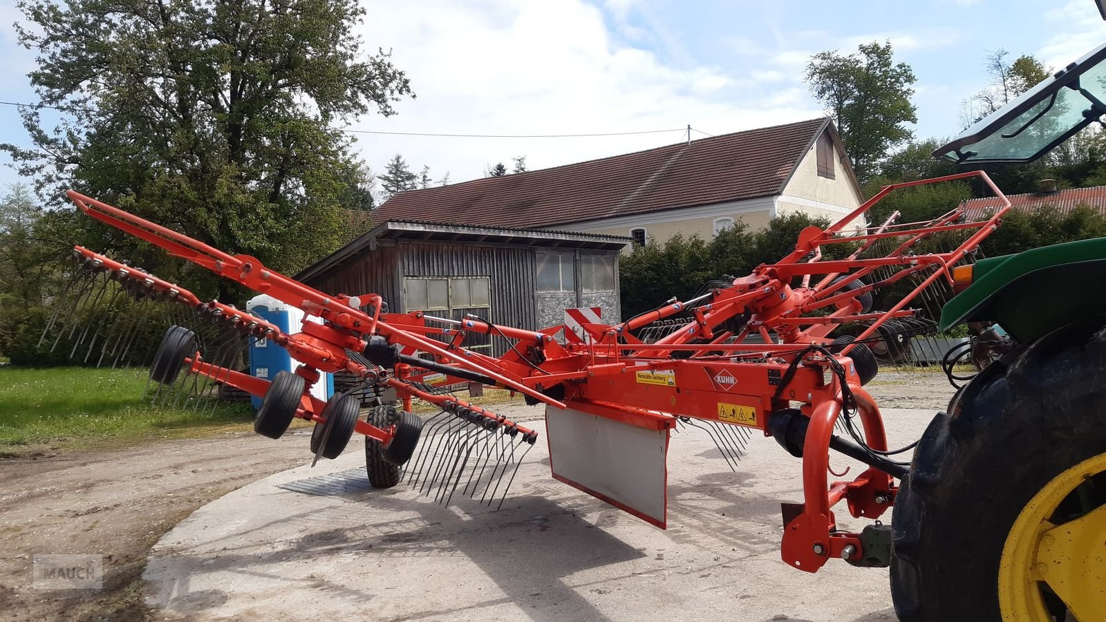 Schwader del tipo Kuhn GA 7501 Mittelschwader, Gebrauchtmaschine en Burgkirchen (Imagen 7)