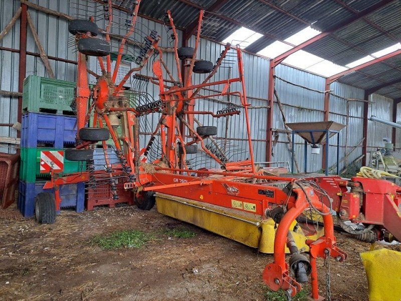 Schwader Türe ait Kuhn GA 7501, Gebrauchtmaschine içinde LE PONT CHRETIEN (resim 3)