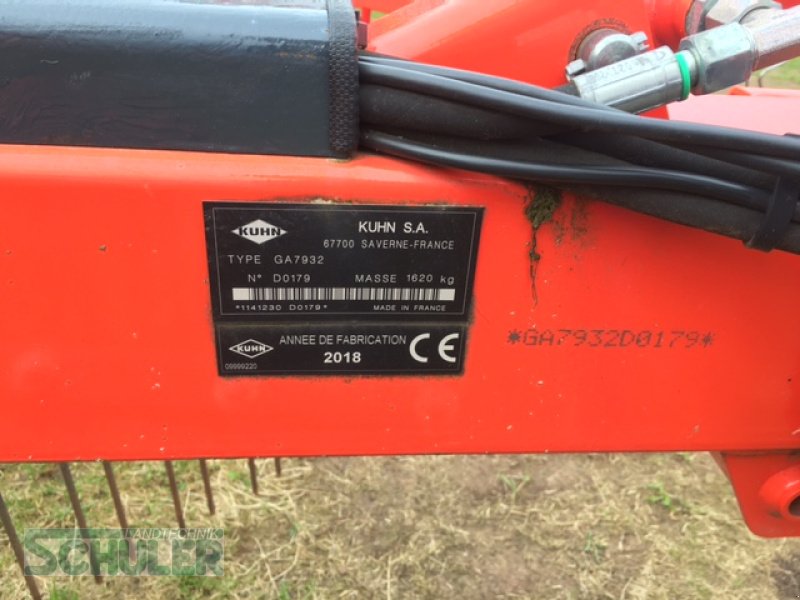 Schwader tip Kuhn GA 7932, Gebrauchtmaschine in St. Märgen (Poză 7)