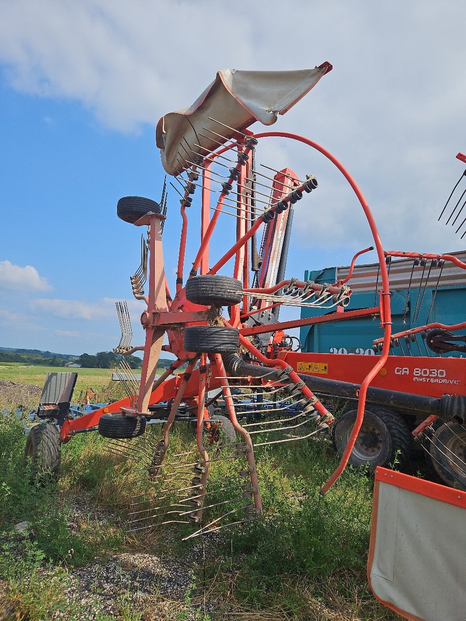 Schwader του τύπου Kuhn Ga 8030, Gebrauchtmaschine σε MANDRES-SUR-VAIR (Φωτογραφία 4)