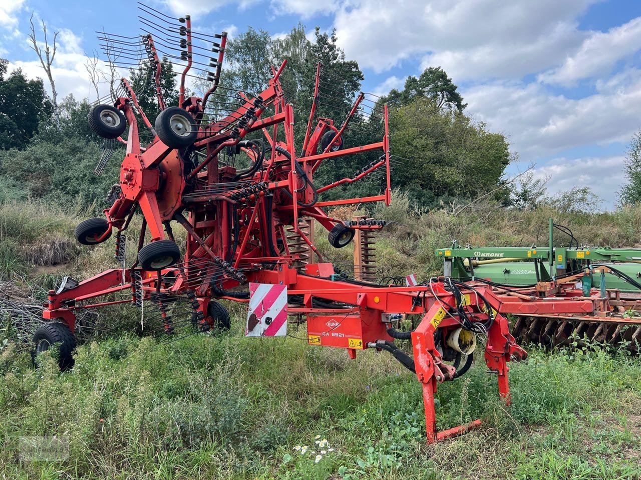 Schwader des Typs Kuhn GA 8521, Gebrauchtmaschine in Prenzlau (Bild 1)